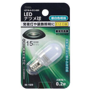 OHM LED ic E12 F LDT1N-G-E12AS91i1j/ I[d@