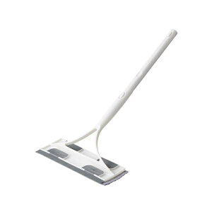 コンドル シートで洗える窓・網戸ワイパー 伸縮柄(1個入)ホワイト/ 山崎産業