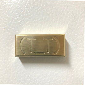 真鍮製顔文字(T_T)マグネット 1ヶ　マグネット 磁石　冷蔵庫　写真　貼れます　日本製　ビレット　真鍮製