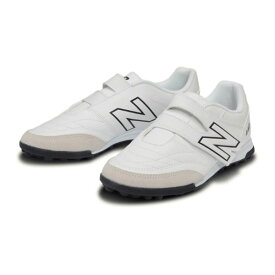 ニューバランス/NewBalance　442 V2 V TF JNR　JS4VTWT2M　ジュニアサッカートレーニングシューズ　WHITE　マジックテープ