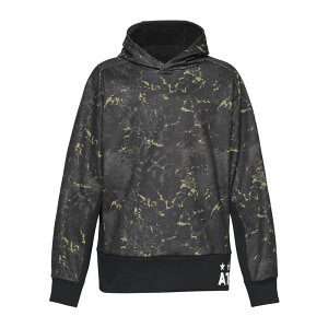 アスレタ ATHLETA 防風スウェットパーカー 03390-70 サッカー/フットサル フード付きカジュアルウェア BLACK(ブラック)