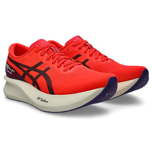 アシックス S4+ YOGIRI 1013A158-600 ランニングシューズ  Flash Red/Carrier Grey