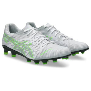 アシックス ASICS DS LIGHT ACROS PRO 3 1101A071-103 サッカースパイク DSライト ホワイト/グリーン