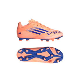 アディダス adidas　キッズ(子供用)　F50CLUB FXG J(マルチグラウンド)　JI0027　ジュニアサッカースパイク　ビームオレンジ／ルシッドブルー