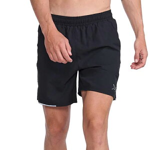 メール便発送可 2XU(ツータイムズユー) エアロ 7インチ ショートパンツ MR6904B-BLKSRF ランニングウェア