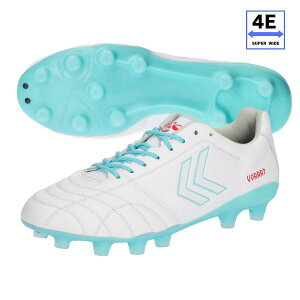 �q�������� hummel�@���H���[�g3 �v�� �X�[�p�[���C�h / VORART III PRO SUPERWIDE�@HAS1244SW-1062�@�T�b�J�[�X�p�C�N(4E/���L)�@�z���C�g×�^�[�R�C�Y