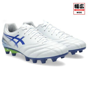 �A�V�b�N�X ASICS�@DS LIGHT PRO WIDE / �f�B�[�G�X���C�g �v�� ���C�h�@1103A122-100�@�T�b�J�[�X�p�C�N�@�z���C�g/�A�V�b�N�X�u���[