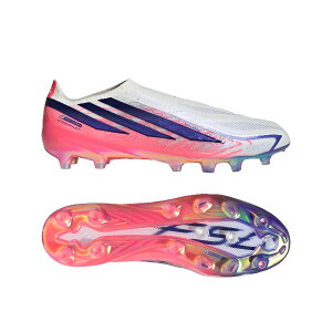 �A�f�B�_�X adidas F50 HYPERFAST(�n�C�p�[�t�@�X�g) ELITE LL AG / �l�H�ŗp ���[�X���X(�R�Ȃ�) KJ6090 �T�b�J�[�X�p�C�N�@�z���C�g/�p�[�v��/�\�[���[�^�[�{