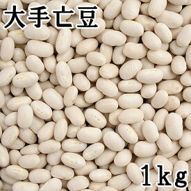 【送料無料】大手亡 (白いんげん) (1kg×5) 令和4年産北海道産