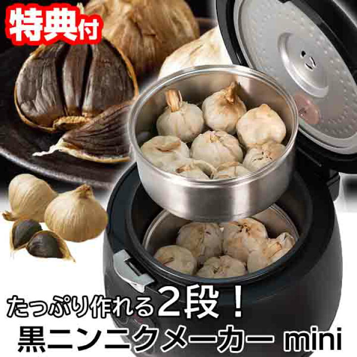楽天市場】《2000円クーポン配布中》黒にんにくメーカー mini ミニ TZ  