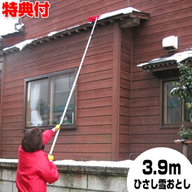 雪落し棒 3.9m ロング 屋根雪落とし 送料無料 コンパル ひさし雪落とし 雪かき 雪降ろし 雪落とし 通販 ひさし カーポート 雪下ろし 除雪道具 自宅 除雪機 駐車場 屋根 天井 雪かき 大雪 豪雪 事務所 自動車 災害 スノーダンプ 除雪機 雪かき 雪掻き