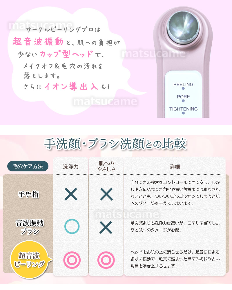 楽天市場】ヤーマン サークルピーリングプロ 日本製 美顔器 送料無料
