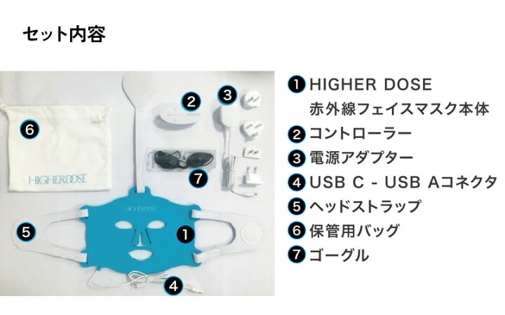 楽天市場】【選ぶ景品付き】 HIGHER DOSE ハイアードーズ 赤外線 