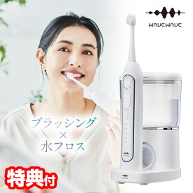 【8/10限定2人に1人最大100%P】WAVEWAVE ジェットウォッシャー口腔洗浄器 ウォーターフロス 電動歯ブラシ 口腔洗浄機 タフトブラシ 口内洗浄 フロス 口腔ケア マウスウォッシャー 水流歯ブラシ ジェットウォッシュ 歯垢除去 デンタル オーラルケア 歯ブラシ デンタルケ
