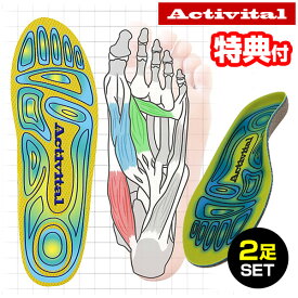 【6/5限定2人に1人最大100%P付与】【選ぶ景品】 2足セット Activital アクティバイタル 断熱インソール 2足組 男女兼用 サイズ S M L 寒さ対策 暖かい スポーツ インソール 遮熱 断熱 断冷 暑さ対策 マラソン サッカー シューズ 冬用 冬季用 靴 薄い 薄型 断熱 断冷 中敷