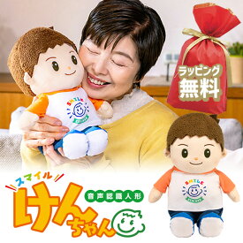 《包装無料》 電池付き スマイルけんちゃん 音声認識人形 お話し人形 おしゃべりロボット スマイル ケンちゃん ケンチャン しゃべる人形 スマイルケンチャン しゃべるぬいぐるみ おもちゃ おしゃべりみーちゃん 自宅 ホーム 遊び 男の子バー