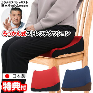 《2000円クーポン配布中》【選ぶ景品】 丸菱 日本製 ろっかん式ストレッチクッション ストレッチ クッション 座布団 ストレッチクッション ろっかんしきストレッチクッション 座椅子クッシ