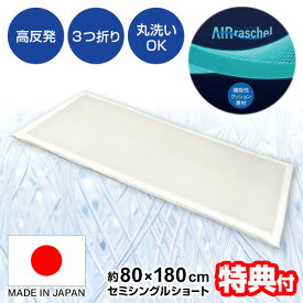 【P最大47倍&クーポン】【選ぶ景品】 日本製 オーシン ファインエアーコンパクト 80×180cm 超軽量 敷布団 敷きフトン セミシングル ショート ML-1057 ファインエアー 体圧分散 三つ折り マットレス 敷き布団 ホワイト 丸洗いOK エアーラッセル 敷布団 清潔 ホ