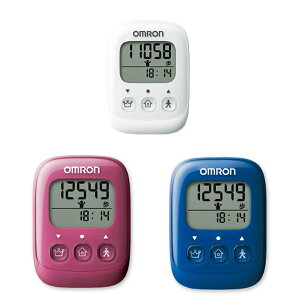 【2日間限定抽選で全額クーポン】特典【お米+ポイント】 オムロン歩数計 HJ-325 OMRON ポケットイン歩数計 シンプル操作 文字も大きく表示が見やすい ウォーキングのお供に 健康管理 オムロン