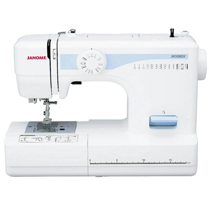 楽天市場】ミシン ジャノメ JN508DX フットコントローラー付き ミシン 