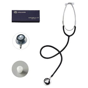 【2日間限定抽選で全額クーポン】聴診器 ナーススコープ 医療用 聴診機 3特典【送料無料 選べる景品 ポイント】 ダブルヘッド聴診器 外バネ式聴診機 ドクター 看護師 ナース 医者