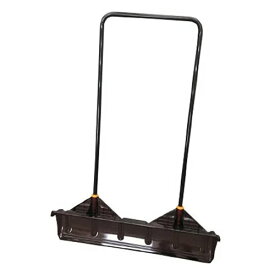 《500円クーポン配布中》 アイリスオーヤマ ポリカスノープッシャーワイド ワイドタイプなので効率よく作業ができる 雪押し 除雪 雪かき スノープッシャー J-994212 通 か