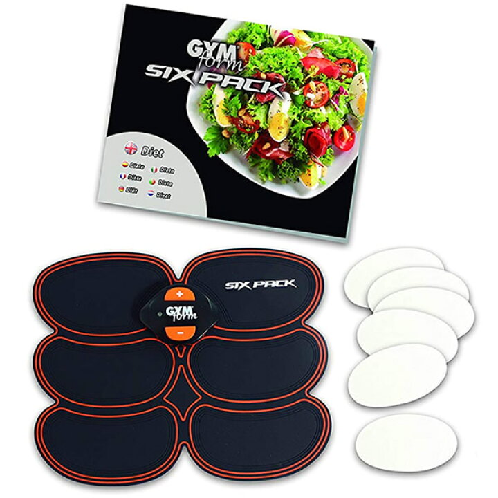 楽天市場】ジムフォーム シックスパック GYMform SIX PACK EMS EMS機器 
