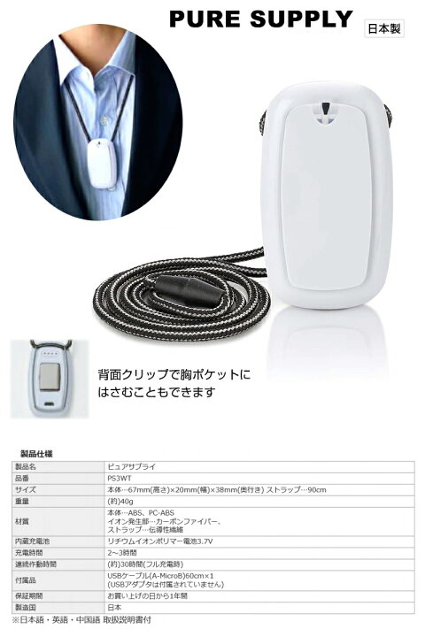 楽天市場】新型 ピュアサプライ 大作商事 PURE SUPPLY PS3WT 