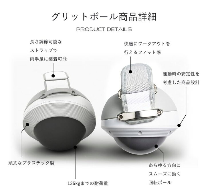 楽天市場 グリットボール Grit Ball 体幹を鍛える 回転するボールでトレーニング インナーマッスル エクササイズ 筋トレ オムニボール Omni Ball グリッドボール ローリングウェイトボール 自宅 ホーム フィットネス ジム 会社 マツカメショッピング