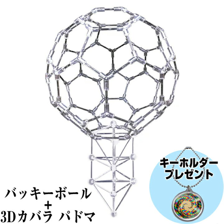 楽天市場】模型 バッキーボール（組立式）＋ 3Dカバラ パドマ レビュー 