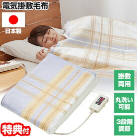 日本製 椙山紡繊 電気毛布 188×130cm 電気掛敷兼用毛布 SB22K25 電気毛布 電気かけしき毛布 寝具 洗える 電気毛布 おすすめ おしゃれ 電気ブランケット 電気しき毛布 電気かけ毛布 ホット毛布 ホットブランケット 電気ブランケット かけ毛布 しき毛布 布団 睡眠 温熱