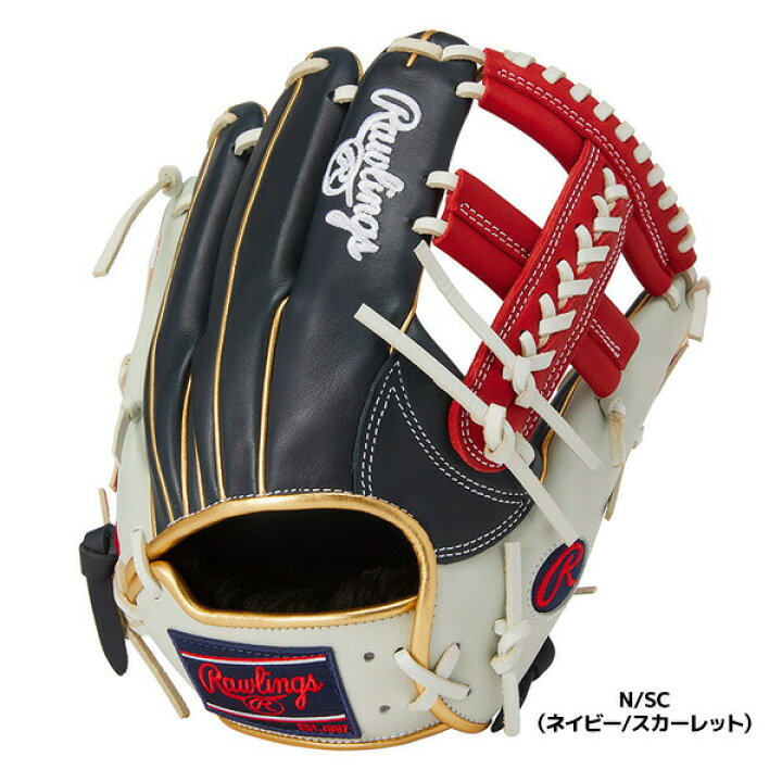 楽天市場】野球 グラブ 軟式 一般 ローリングス カラーグラブ HOH 