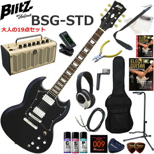 Blitz �u���b�c BSG-STD/BK SG�^�C�v �G���L�M�^�[ ���S�҃Z�b�g ���@�\�E��������YAMAHA THR5�������Ă��l��19�_�Z�b�g