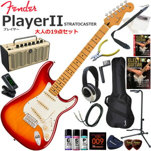 Fender �t�F���_�[ PlayerII Stratocaster/ACB/M �G���L�M�^�[ ���S�҃Z�b�g ���@�\�E��������YAMAHA THR5�������Ă��l��19�_�Z�b�g