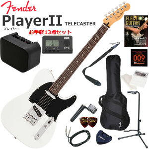 Fender �t�F���_�[ PlayerII Telecaster/PWT/R �G���L�M�^�[ ���S�҃Z�b�g �~�j�A���v������������y13�_�Z�b�g