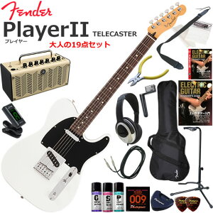 Fender �t�F���_�[ PlayerII Telecaster/PWT/R �G���L�M�^�[ ���S�҃Z�b�g ���@�\�E��������YAMAHA THR5�������Ă��l��19�_�Z�b�g