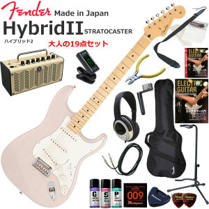 Fender �t�F���_�[ Made in Japan Hybrid II Stratocaster/USB/M �G���L�M�^�[ ���S�҃Z�b�g ���@�\�E��������YAMAHA THR5�������Ă��l��19�_�Z�b�g