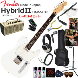 Fender �t�F���_�[ Made in Japan Hybrid II Telecaster/AWT/R �G���L�M�^�[ ���S�҃Z�b�g ���@�\�E��������YAMAHA THR5�������Ă��l��19�_�Z�b�g
