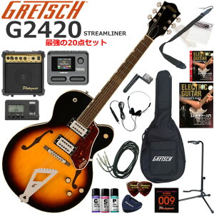 Gretsch �O���b�` G2420 Streamliner/ABB �G���L�M�^�[ ���S�҃Z�b�g �}���`�G�t�F�N�^�[�������Ă�I�ŋ���20�_�Z�b�g