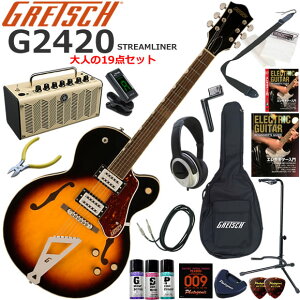 Gretsch �O���b�` G2420 Streamliner/ABB �G���L�M�^�[ ���S�҃Z�b�g ���@�\�E��������YAMAHA THR5�������Ă��l��19�_�Z�b�g
