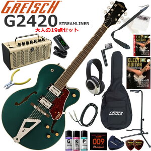 Gretsch �O���b�` G2420 Streamliner/CGR �G���L�M�^�[ ���S�҃Z�b�g ���@�\�E��������YAMAHA THR5�������Ă��l��19�_�Z�b�g