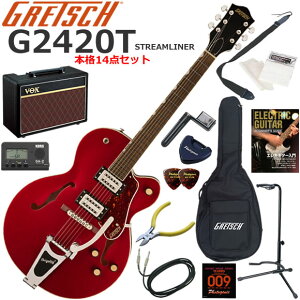 Gretsch �O���b�` G2420T Streamliner/BRW �G���L�M�^�[ ���S�҃Z�b�g �l�C��VOX Pathfinder10���������{�i14�_�Z�b�g
