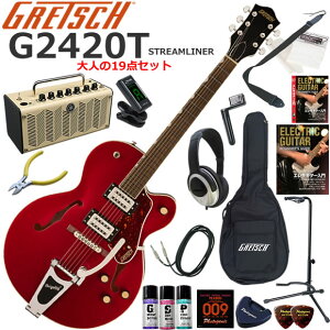 Gretsch �O���b�` G2420T Streamliner/BRW �G���L�M�^�[ ���S�҃Z�b�g ���@�\�E��������YAMAHA THR5�������Ă��l��19�_�Z�b�g