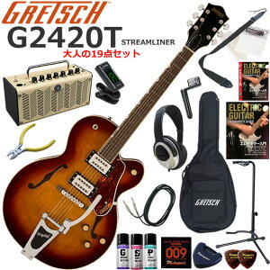 Gretsch �O���b�` G2420T Streamliner/HVB �G���L�M�^�[ ���S�҃Z�b�g ���@�\�E��������YAMAHA THR5�������Ă��l��19�_�Z�b�g