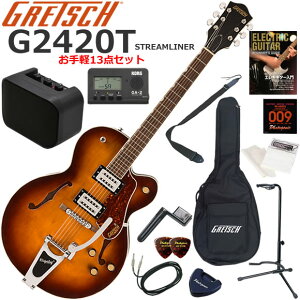 Gretsch �O���b�` G2420T Streamliner/RBB �G���L�M�^�[ ���S�҃Z�b�g �~�j�A���v������������y13�_�Z�b�g