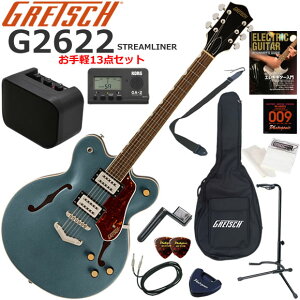Gretsch �O���b�` G2622 Streamliner/GM �G���L�M�^�[ ���S�҃Z�b�g �~�j�A���v������������y13�_�Z�b�g