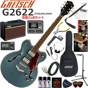 Gretsch �O���b�` G2622 Streamliner/GM �G���L�M�^�[ ���S�҃Z�b�g VOX Pathfinder10�ƃG�t�F�N�^�[�������Ă銮��21�_�Z�b�g