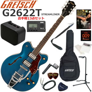 Gretsch �O���b�` G2622T Streamliner/DDM �G���L�M�^�[ ���S�҃Z�b�g �~�j�A���v������������y13�_�Z�b�g