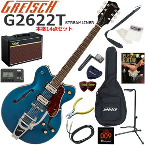 Gretsch �O���b�` G2622T Streamliner/DDM �G���L�M�^�[ ���S�҃Z�b�g �l�C��VOX Pathfinder10���������{�i14�_�Z�b�g