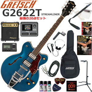 Gretsch �O���b�` G2622T Streamliner/DDM �G���L�M�^�[ ���S�҃Z�b�g �}���`�G�t�F�N�^�[�������Ă�I�ŋ���20�_�Z�b�g